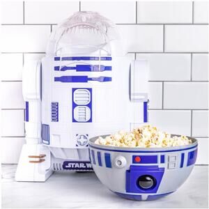 NIB Uncanny Brands Star Wars R2-D2 Deluxe Popcorn Maker